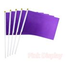 Digital Colorful Polyester Hand Waving Flag For Sports