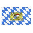 Fade Resistant Knit Polyester Germany Bavaria State Flag