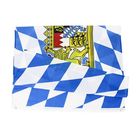 Fade Resistant Knit Polyester Germany Bavaria State Flag