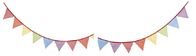 Triangle Rainbow 100 Cotton Flag Line For Festive Party