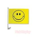 Wooden Pole Double Stitched CMYK Hand Waving Flag