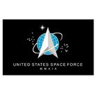 CMYK Printing Knit Polyester 110g US Space Force Flags